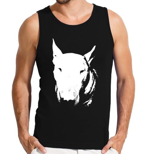 Camiseta Hombre Sin Mangas Head bull terrier laTostadora - latostadora.com - Modalova