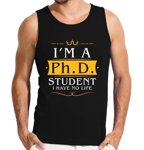 Camiseta Hombre Sin Mangas estudiante de doctorado laTostadora - latostadora.com - Modalova