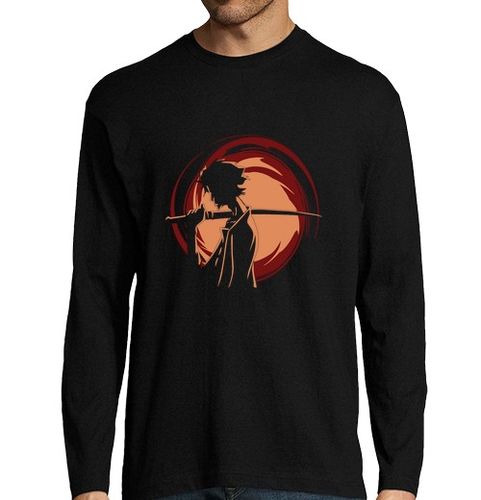 Camiseta Hombre Manga Larga samurai de hip hop laTostadora - latostadora.com - Modalova