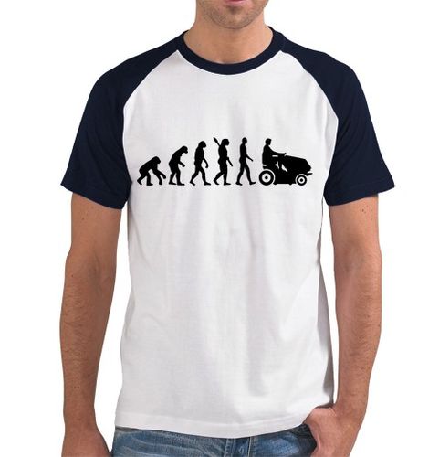 Camiseta Hombre Estilo Béisbol la evolución de la segadora laTostadora - latostadora.com - Modalova