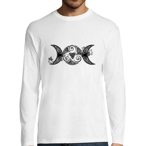 Camiseta Hombre Manga Larga Trisquel & triple luna laTostadora - latostadora.com - Modalova
