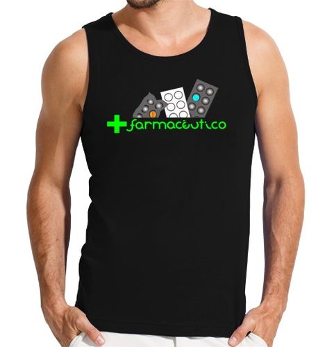 Camiseta Hombre Sin Mangas FARMACEUTICO laTostadora - latostadora.com - Modalova