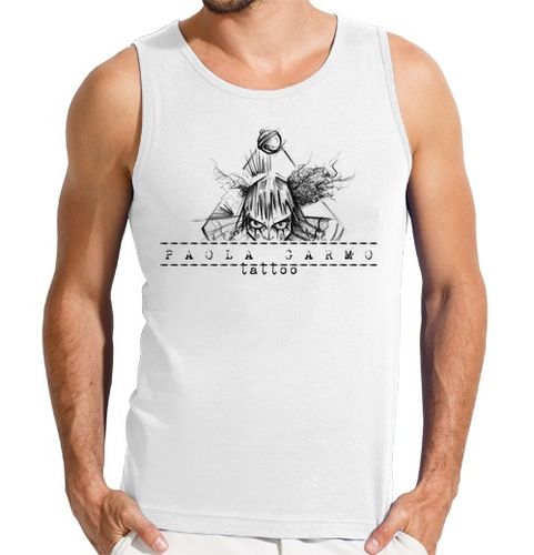 Camiseta Hombre Sin Mangas Paola Garmo tattoo laTostadora - latostadora.com - Modalova
