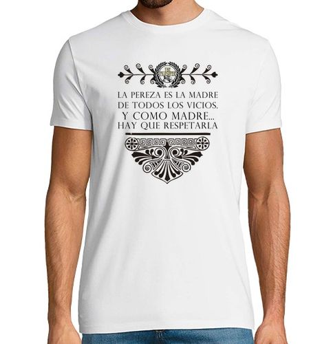 Camiseta Hombre Manga Corta La Madre de Todos los Vicios laTostadora - latostadora.com - Modalova
