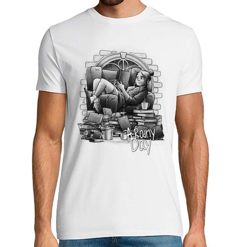 Camiseta Hombre Manga Corta A Rainy Day laTostadora - latostadora.com - Modalova