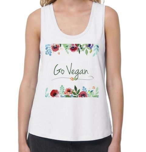 Camiseta Mujer Tirantes Loose Fit Go Vegan laTostadora - latostadora.com - Modalova