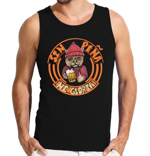 Camiseta Hombre Sin Mangas Diseño 3256698 laTostadora - latostadora.com - Modalova