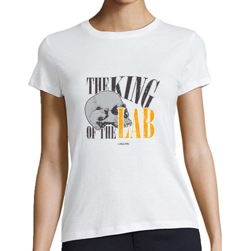 Camiseta Mujer Manga Corta The King of the LAB Bones Jack Hodgins laTostadora - latostadora.com - Modalova