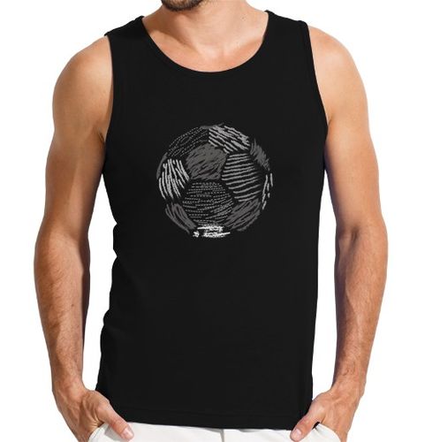 Camiseta Hombre Sin Mangas Balón fútbol - Camiseta sin mangas laTostadora - latostadora.com - Modalova
