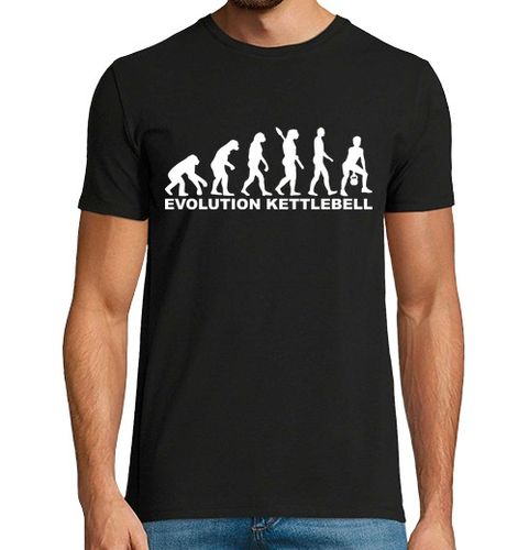 Camiseta Hombre Manga Corta evolución de kettlebell laTostadora - latostadora.com - Modalova