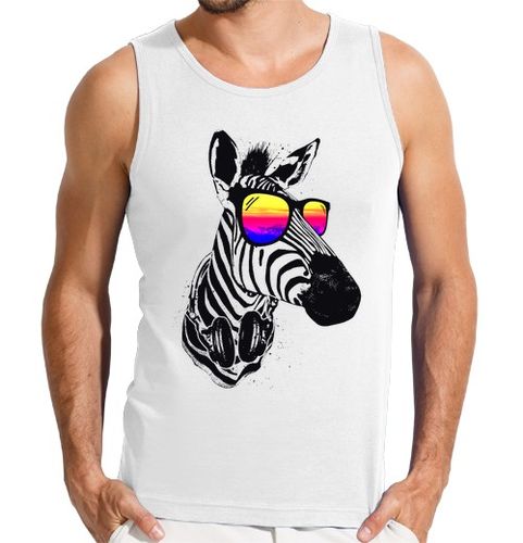Camiseta Hombre Sin Mangas cebra fresca laTostadora - latostadora.com - Modalova