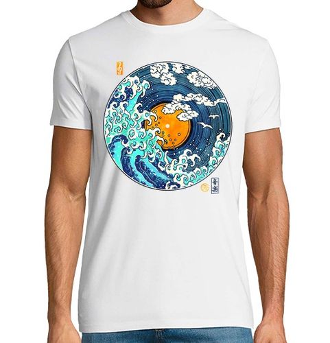 Camiseta Hombre Manga Corta The Music of the Sea. Vintage version laTostadora - latostadora.com - Modalova