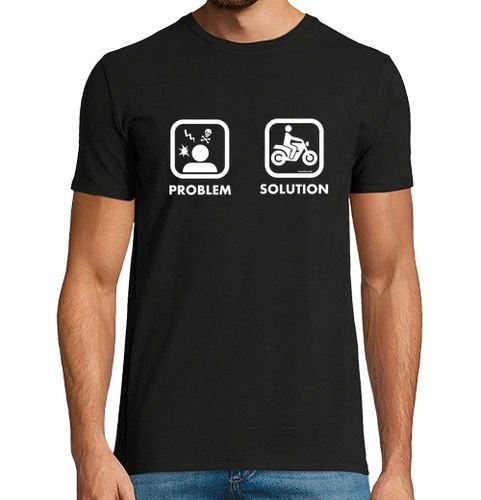 Camiseta Hombre Manga Corta Problem Solution Ride laTostadora - latostadora.com - Modalova
