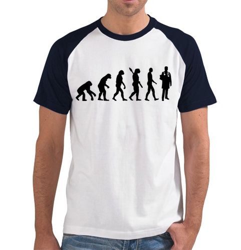 Camiseta Hombre Estilo Béisbol médico de la evolución laTostadora - latostadora.com - Modalova