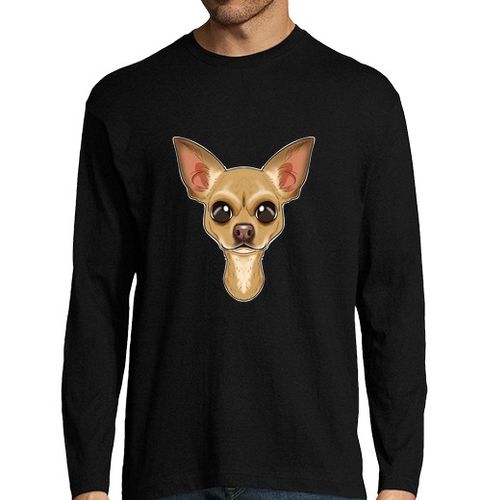 Camiseta Hombre Manga Larga amante de chihuahua yo amante de los pe laTostadora - latostadora.com - Modalova
