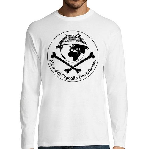 Camiseta Hombre Manga Larga pastafariano meses dellorgoglio de cabezas claras laTostadora - latostadora.com - Modalova