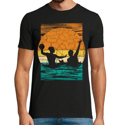 Camiseta Hombre Manga Corta retro waterpolo viejo jugando laTostadora - latostadora.com - Modalova
