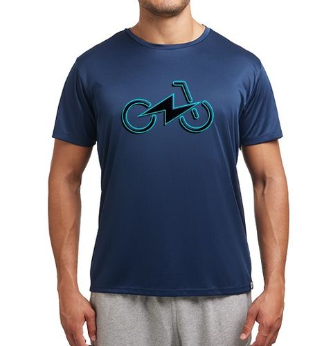 Camiseta Hombre Deportiva e-bike azul eléctrico e-biker Bicicleta laTostadora - latostadora.com - Modalova