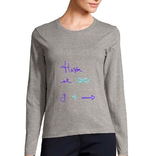 Camiseta Mujer Manga Larga Hasta el infinito y más allá laTostadora - latostadora.com - Modalova