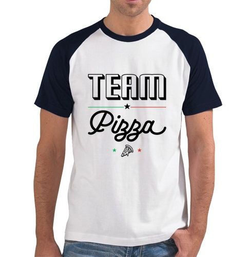 Camiseta Hombre Estilo Béisbol pizza en equipo para comedores de pizza laTostadora - latostadora.com - Modalova