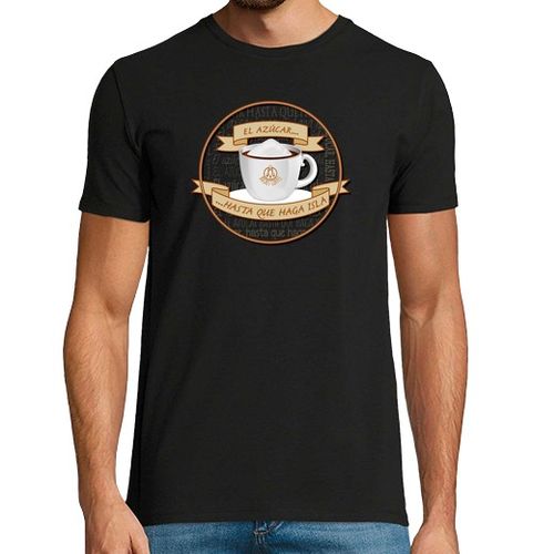 Camiseta Hombre Manga Corta El azúcar hasta que haga isla laTostadora - latostadora.com - Modalova