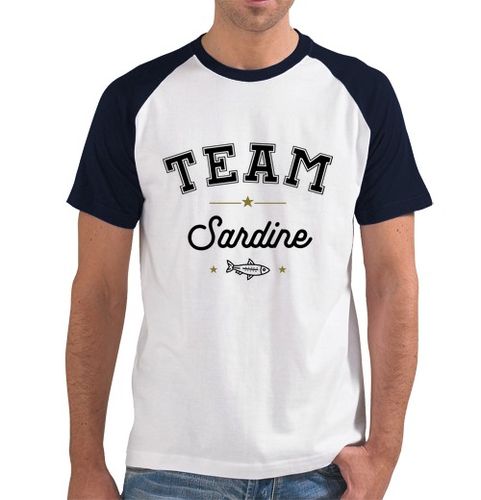 Camiseta Hombre Estilo Béisbol equipo de sardinas comedores de sardina laTostadora - latostadora.com - Modalova