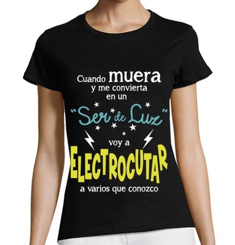 Camiseta Mujer Manga Corta Ser de Luz laTostadora - latostadora.com - Modalova