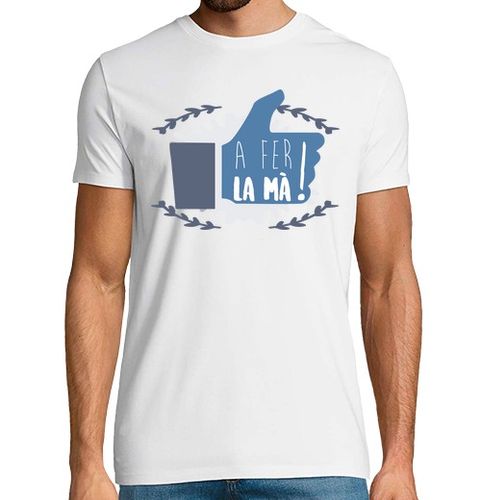 Camiseta Hombre Manga Corta A fer la mà! laTostadora - latostadora.com - Modalova