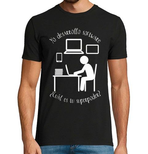 Camiseta Hombre Manga Corta Desarrollo blanco laTostadora - latostadora.com - Modalova