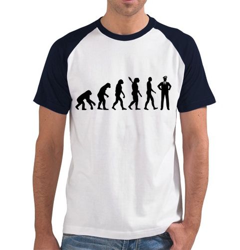 Camiseta Hombre Estilo Béisbol piloto de la evolución laTostadora - latostadora.com - Modalova