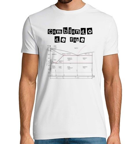 Camiseta Hombre Manga Corta Cambiando de fase laTostadora - latostadora.com - Modalova