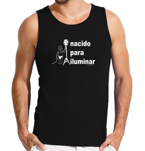 Camiseta Hombre Sin Mangas THMI004_NACIDO_ILUMINAR laTostadora - latostadora.com - Modalova