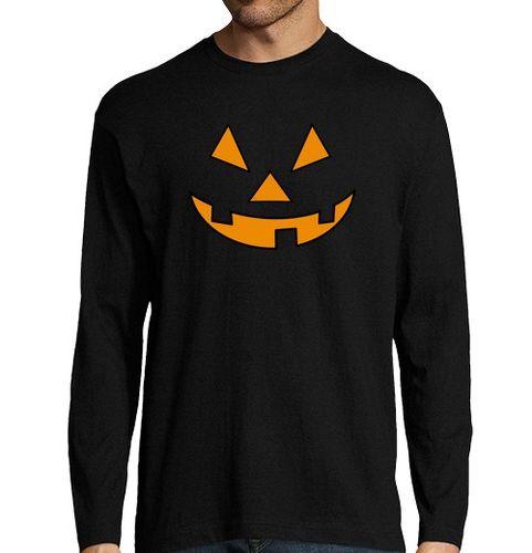 Camiseta Hombre Manga Larga calabaza de halloween laTostadora - latostadora.com - Modalova