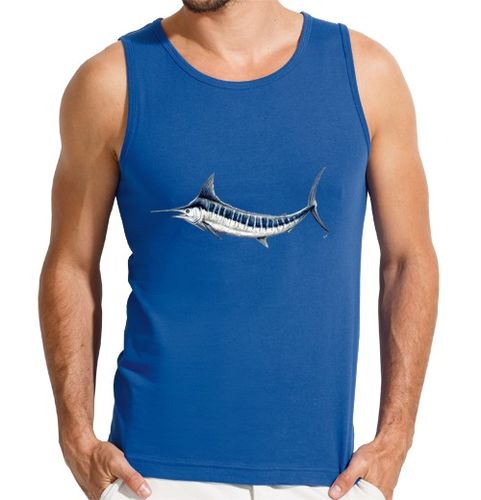 Camiseta Hombre Sin Mangas Marlin azul Hombre, sin mangas, azul royal laTostadora - latostadora.com - Modalova