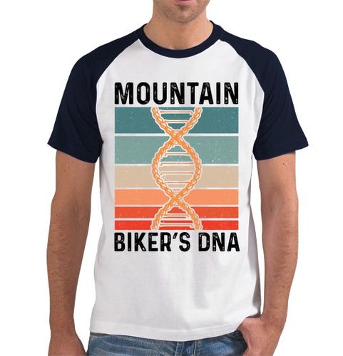 Camiseta Hombre Estilo Béisbol ciclistas de montaña adn bicicleta cade laTostadora - latostadora.com - Modalova