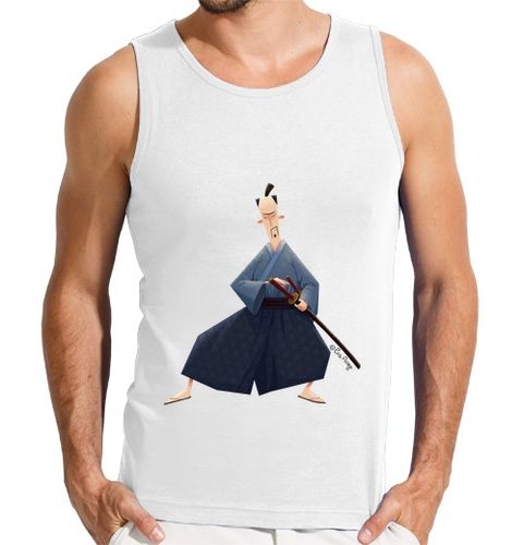 Camiseta Hombre Sin Mangas Samurai - Sin mangas chico laTostadora - latostadora.com - Modalova