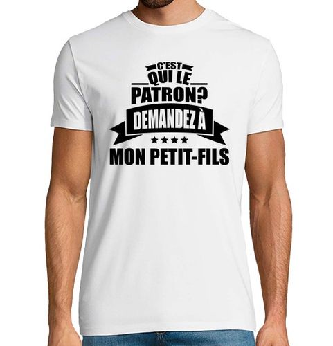 Camiseta Hombre Manga Corta quien es el jefe pregunta laTostadora - latostadora.com - Modalova