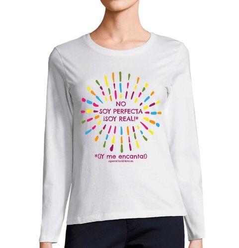 Camiseta Mujer Manga Larga Camiseta manga larga No soy perfecta laTostadora - latostadora.com - Modalova