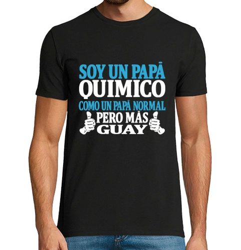 Camiseta Hombre Manga Corta soy un papá quimico laTostadora - latostadora.com - Modalova