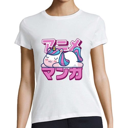 Camiseta Mujer Manga Corta siesta de unicornio laTostadora - latostadora.com - Modalova