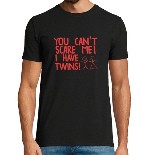 Camiseta Hombre Manga Corta no puedes asustarme tengo idea de regalo de gemelos laTostadora - latostadora.com - Modalova