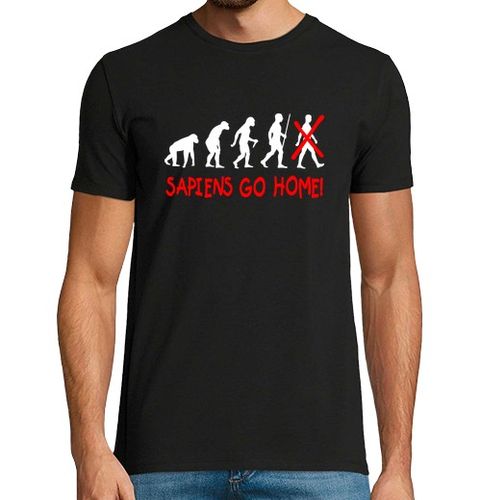 Camiseta Hombre Manga Corta Sapiens Go Home laTostadora - latostadora.com - Modalova