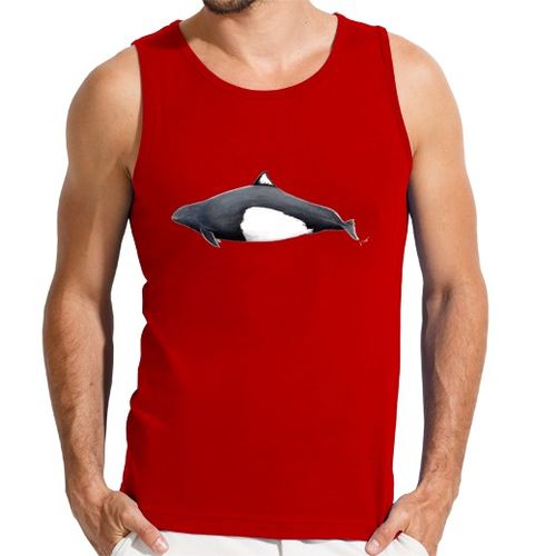Camiseta Hombre Sin Mangas Camiseta marsopa de Dall Hombre, sin mangas, roja laTostadora - latostadora.com - Modalova