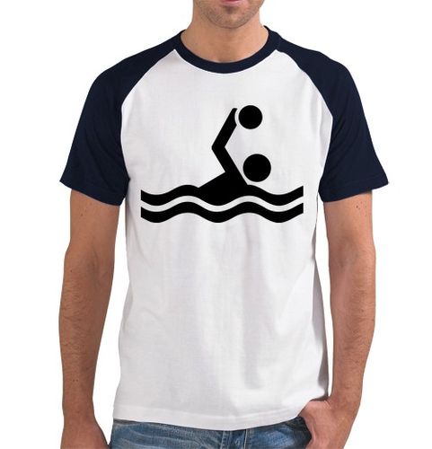 Camiseta Hombre Estilo Béisbol icono de waterpolo laTostadora - latostadora.com - Modalova