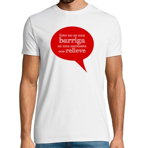 Camiseta Hombre Manga Corta Esto no es una barriga laTostadora - latostadora.com - Modalova