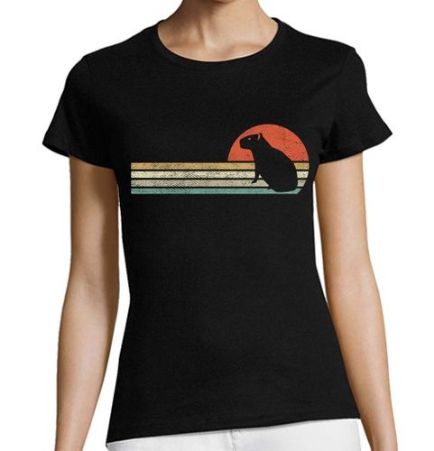 Camiseta Mujer Manga Corta roedor carpincho laTostadora - latostadora.com - Modalova