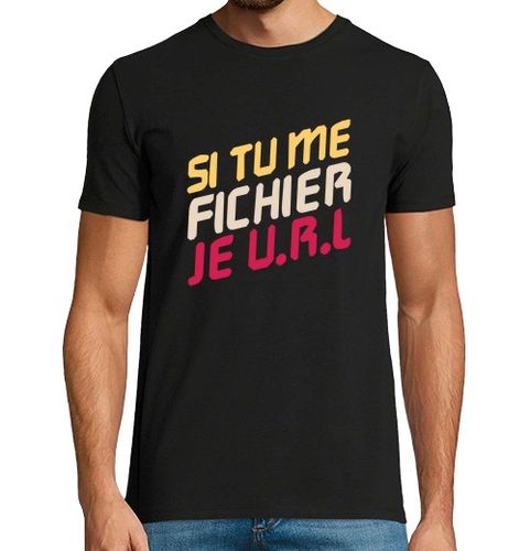 Camiseta Hombre Manga Corta si me presentas url laTostadora - latostadora.com - Modalova