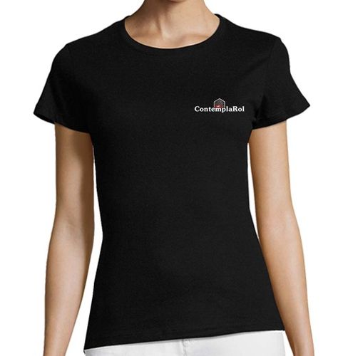 Camiseta Mujer Manga Corta ContemplaRol Mujer laTostadora - latostadora.com - Modalova