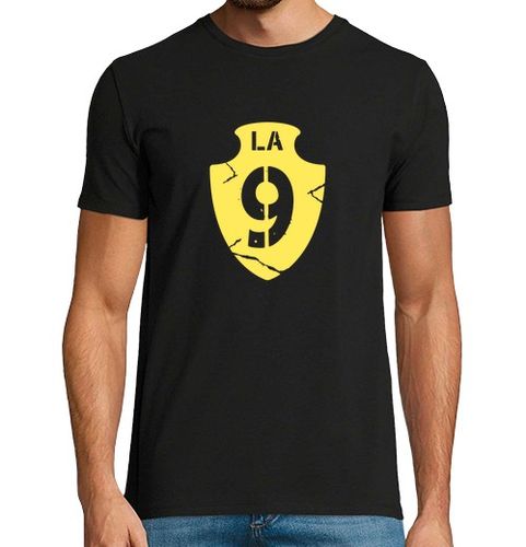 Camiseta Hombre Manga Corta Camiseta de apoyo Escudo de La Nueve laTostadora - latostadora.com - Modalova