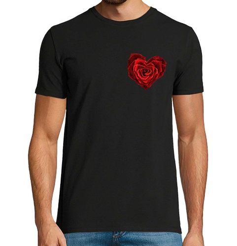 Camiseta Hombre Manga Corta corazón de rosa laTostadora - latostadora.com - Modalova